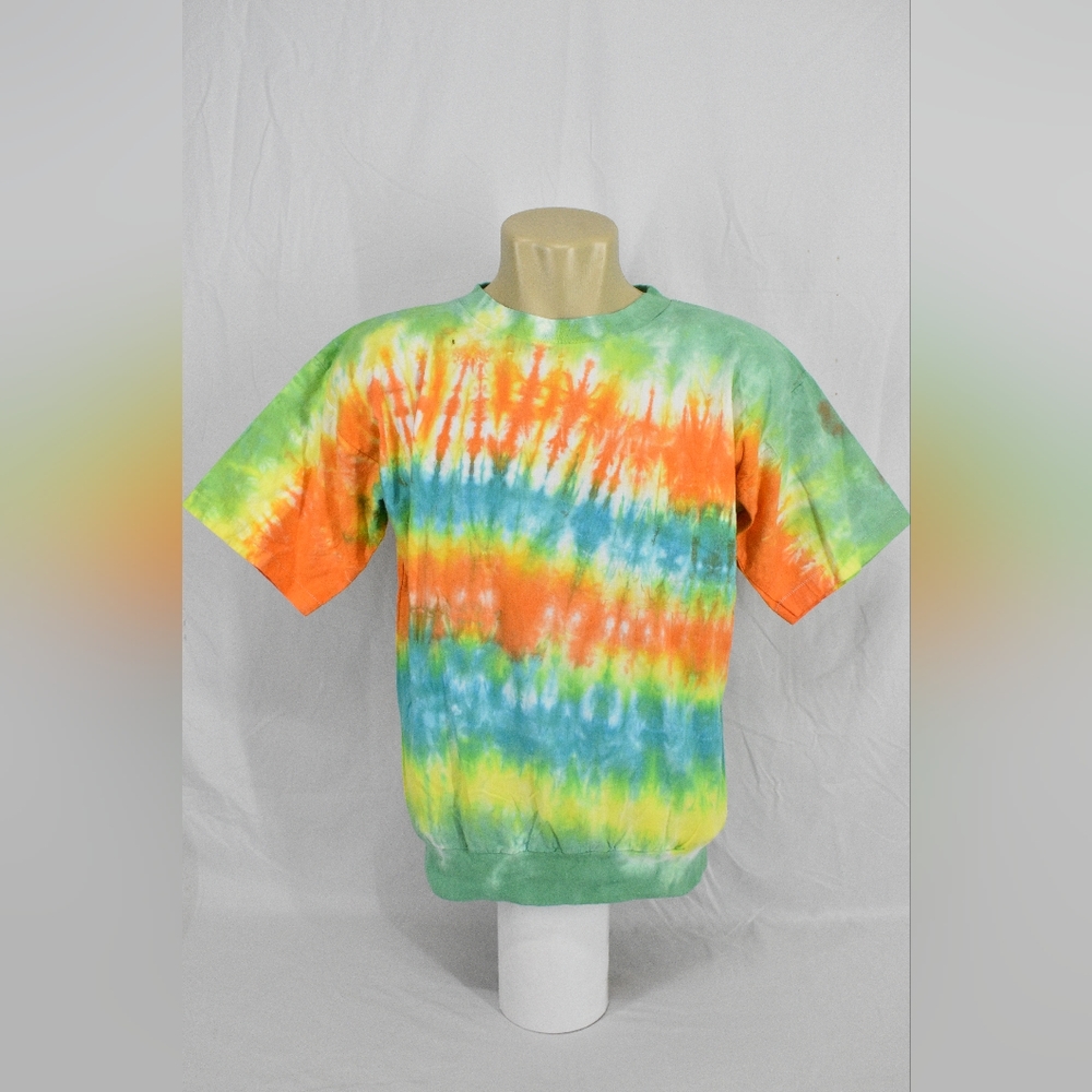 Vintage 90's  A Smile Inc. Tie Dye T-shirt Size:Large